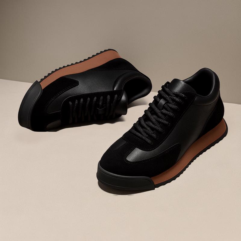 Men’s Panel Lace-Up Sneaker