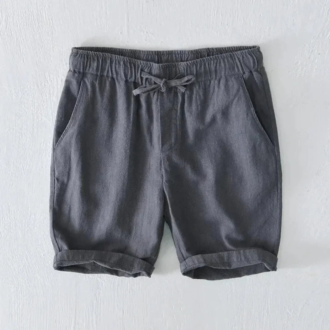Men's Cuffed Drawstring Shorts
