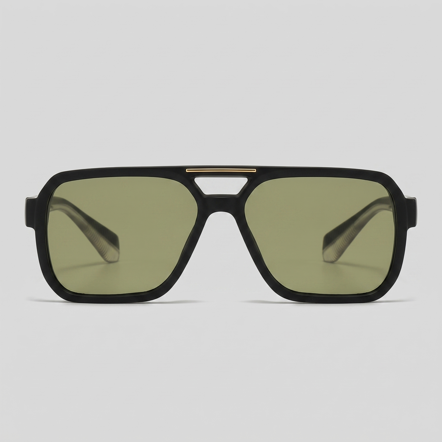 Men's Cut-Out Bridge Sunglasses