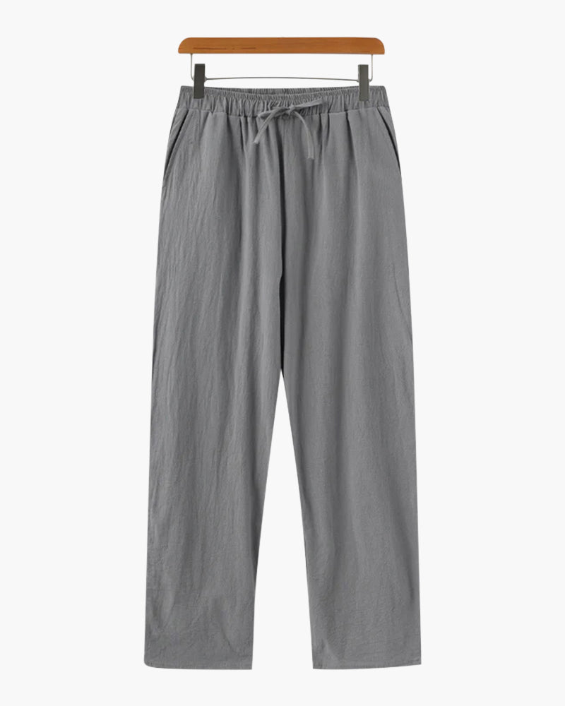 Men's Gathered Waist Pocket Trousers