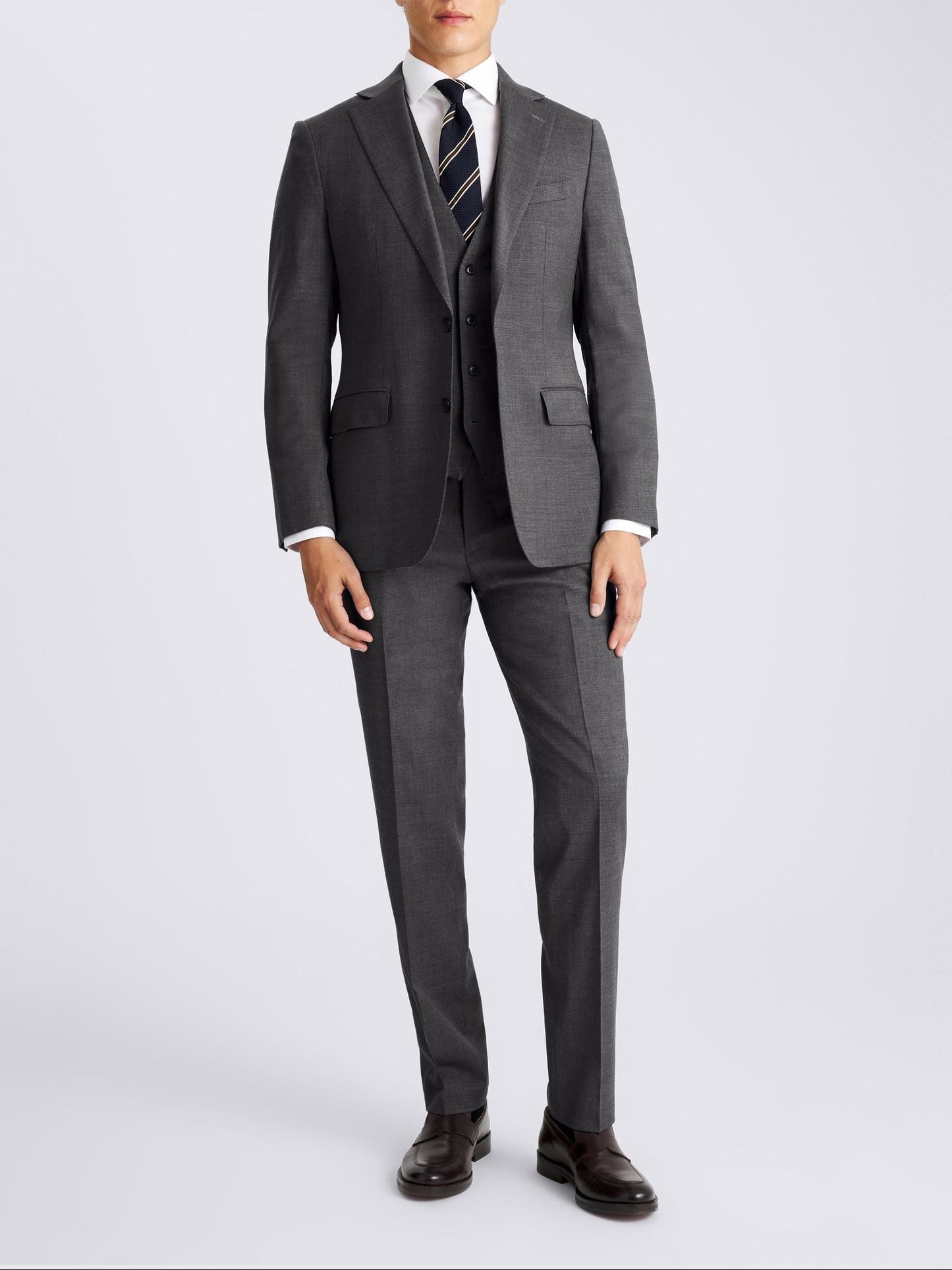 Men's Jacket Waistcoat Trouser Set