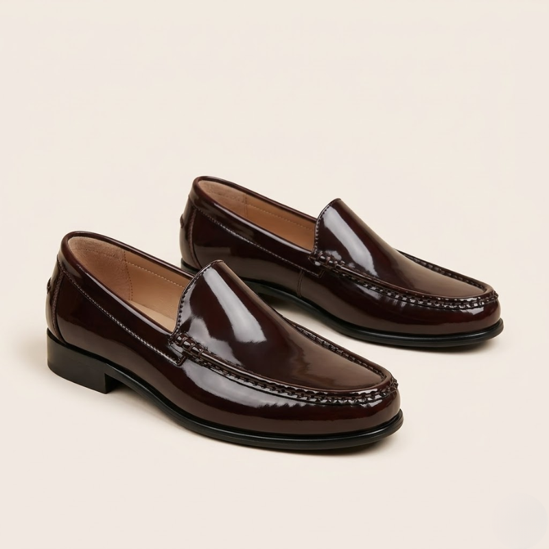Men's Patent Loafers