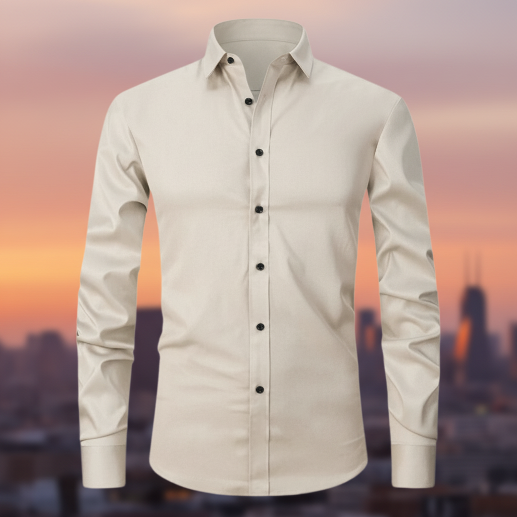 Men's Smart Collar Button Shirt