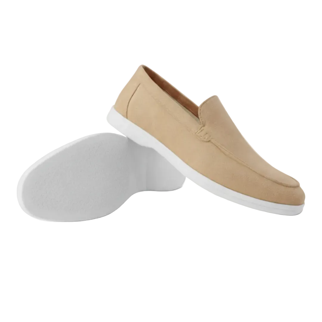 Men's Stitch Detail Slip-On Loafers