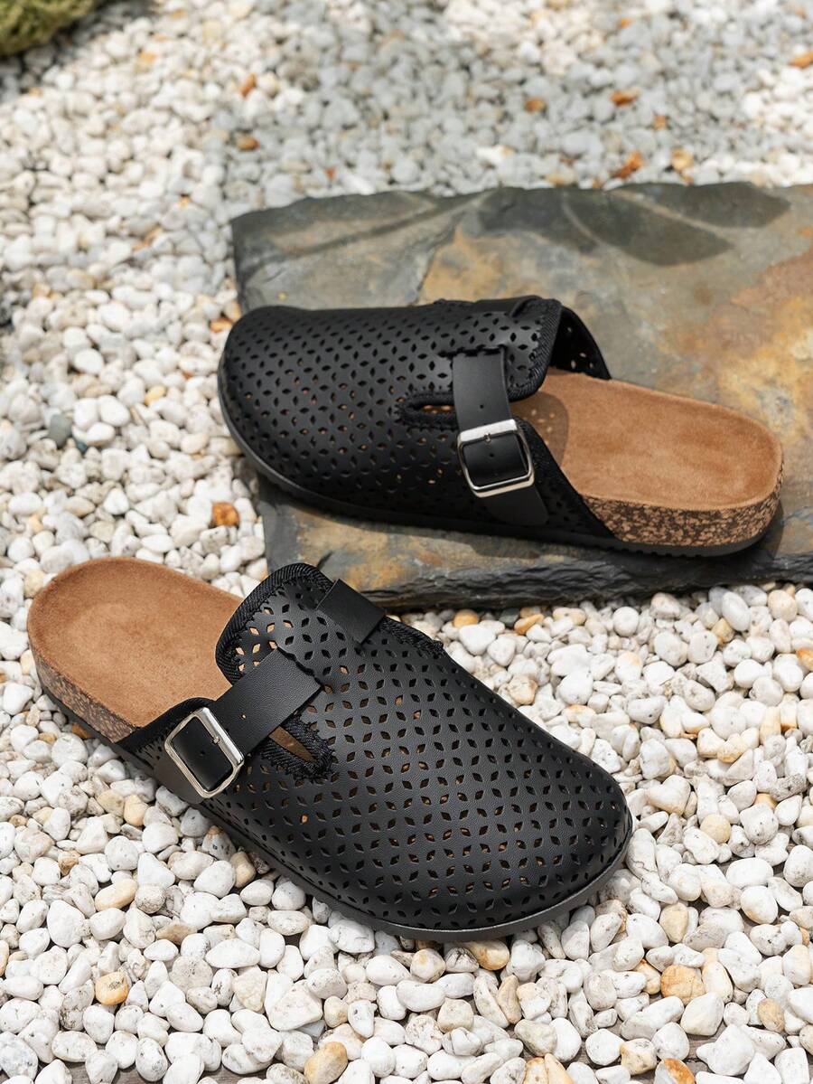 Men's Buckle Clogs
