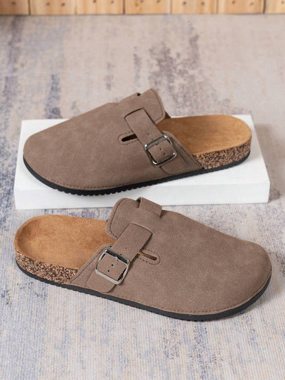 Men's Buckle Clogs