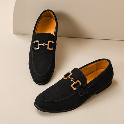 Men’s Metal Detail Loafers