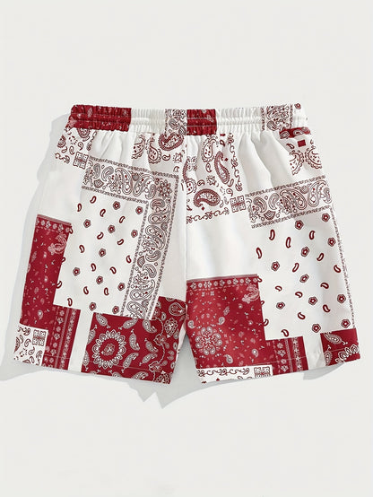 Men’s Paisley Swim Shorts