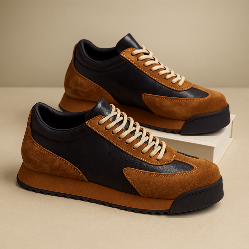 Men’s Panel Lace-Up Sneaker