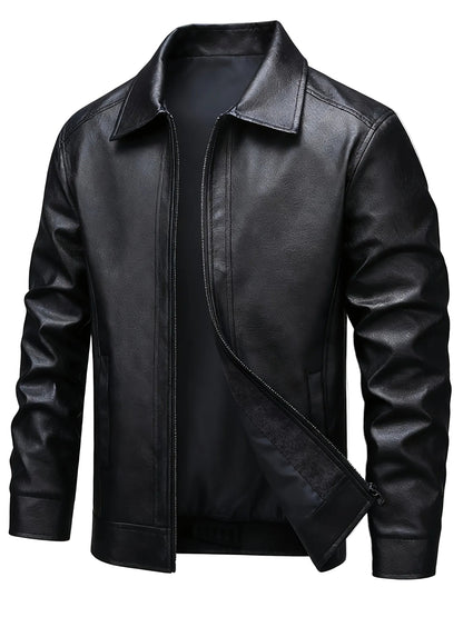 Men’s Point-Collar Zip Jacket