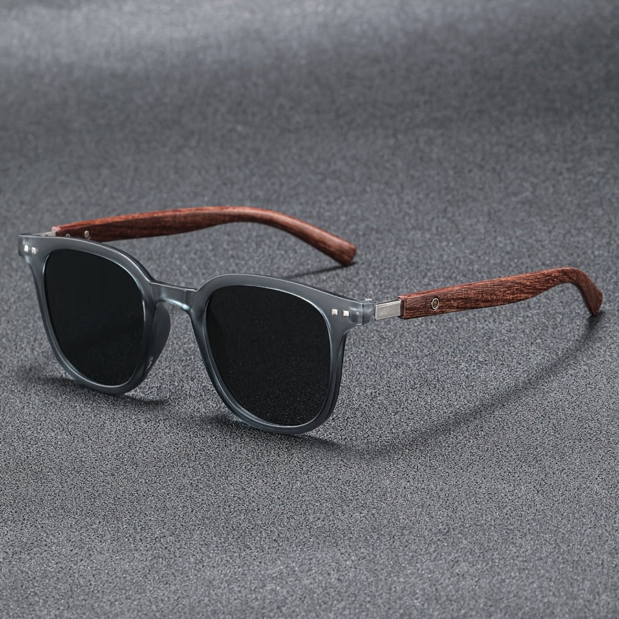 Men’s Round-Frame Sunglasses