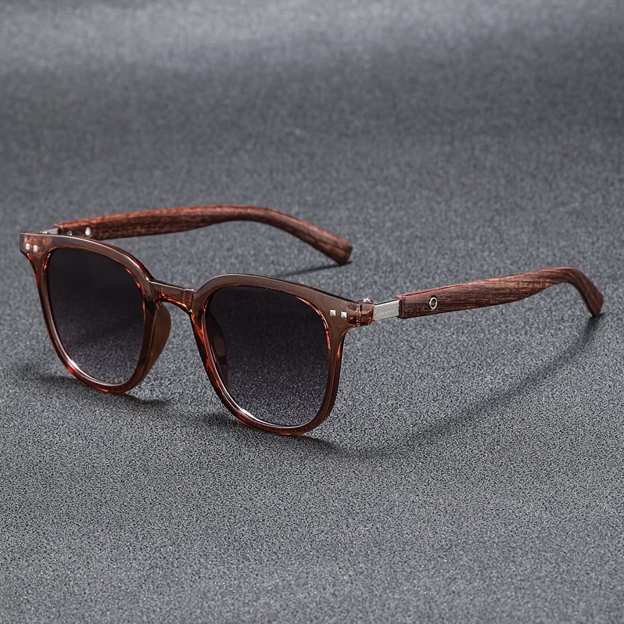 Men’s Round-Frame Sunglasses