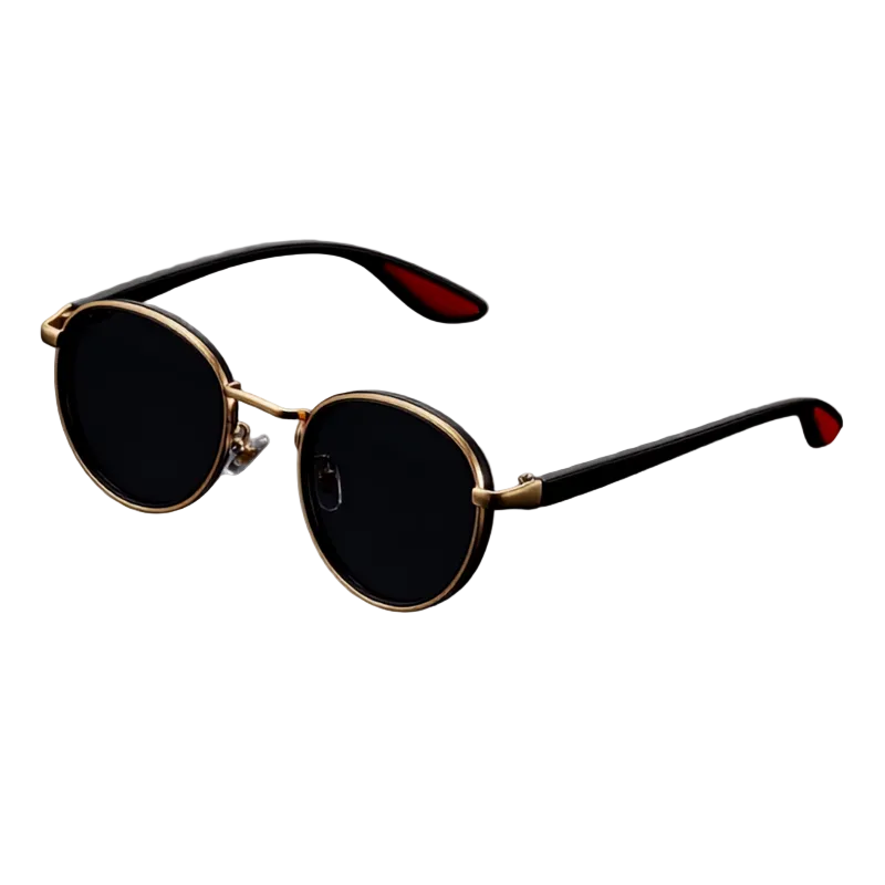 Men’s Round Lens Sunglasses