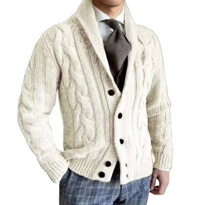 Men’s Shawl Collar Cardigan