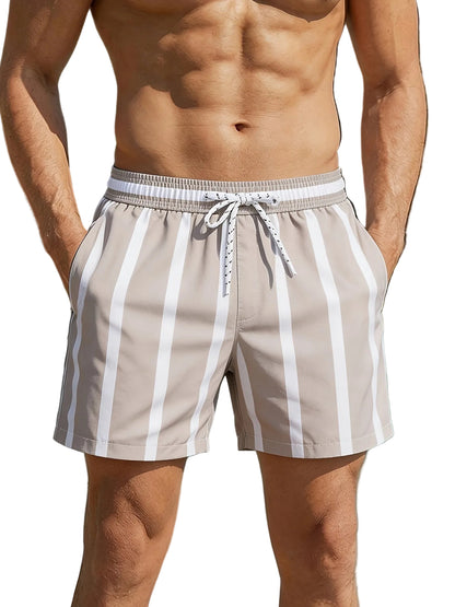 Men’s Stripe Beach Shorts
