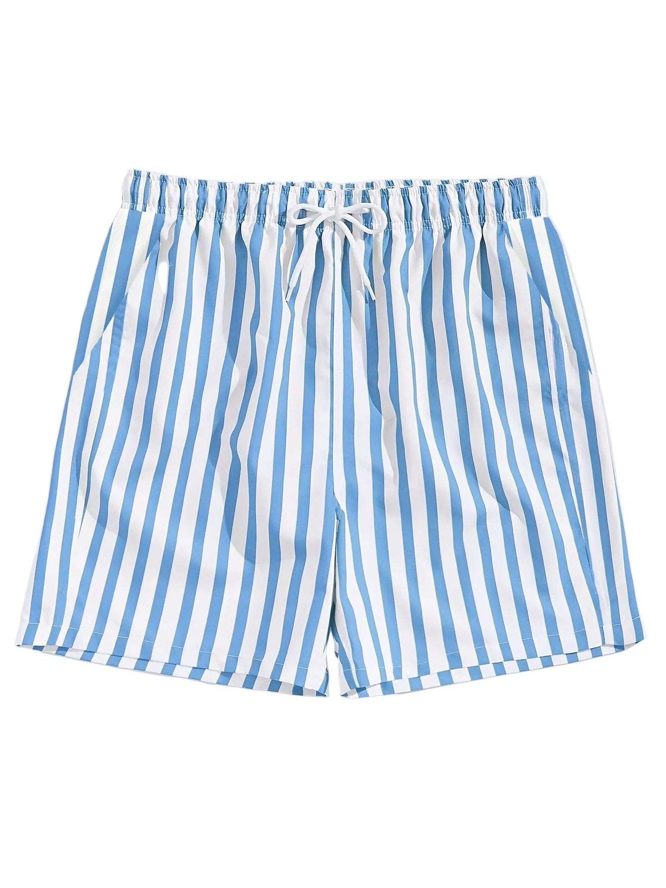 Men’s Stripe Swim Trunks