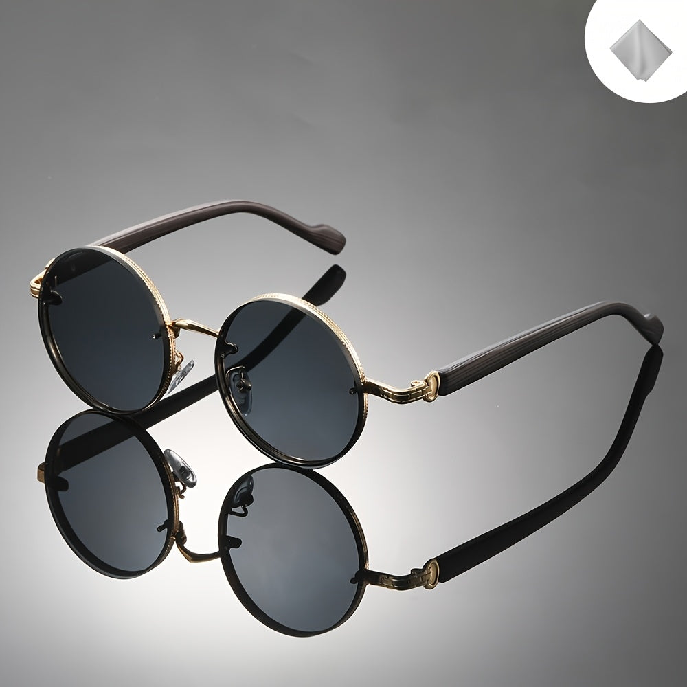 Men’s Textured Rim Sunglasses