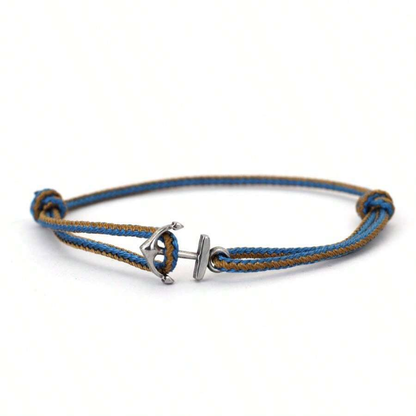 Men's Anchor Clasp Bracelet