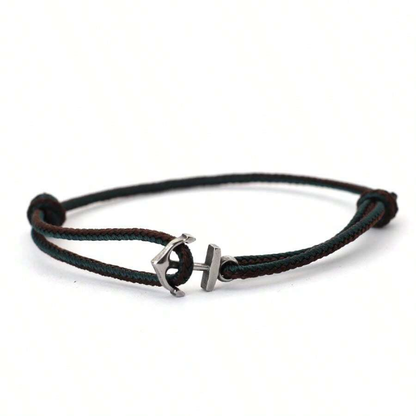 Men's Anchor Clasp Bracelet