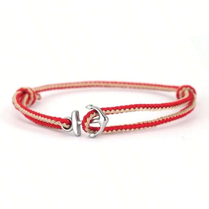Men's Anchor Clasp Bracelet
