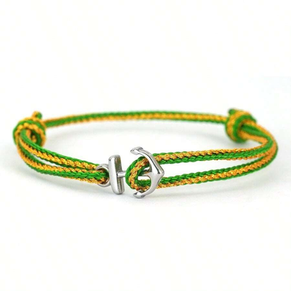 Men's Anchor Clasp Bracelet
