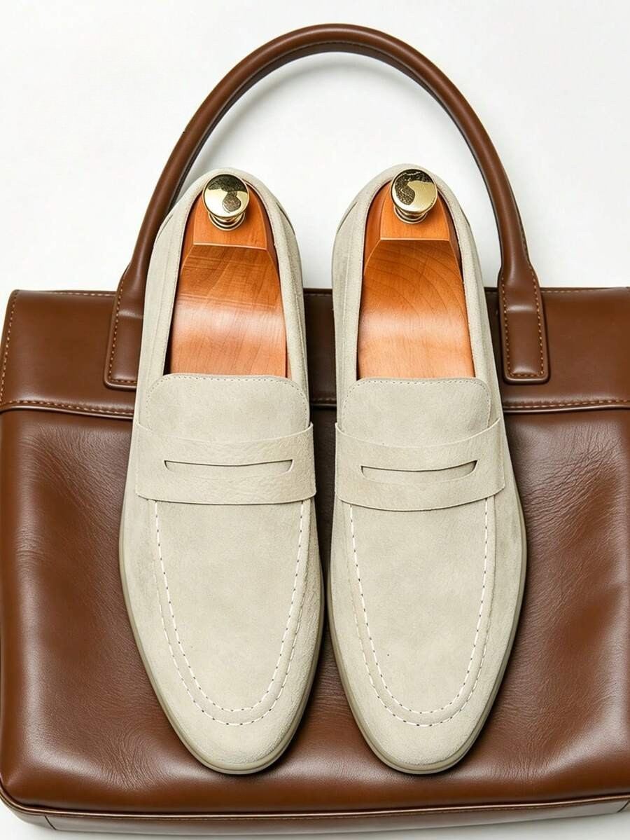 Men's Apron Front Penny Loafers