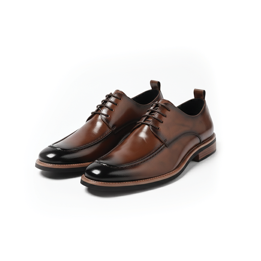 Men's Apron Toe Derby Shoes