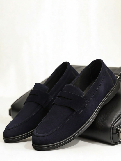 Men's Apron Toe Penny Loafers