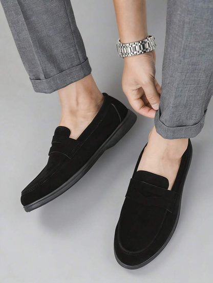 Men's Apron Toe Penny Loafers