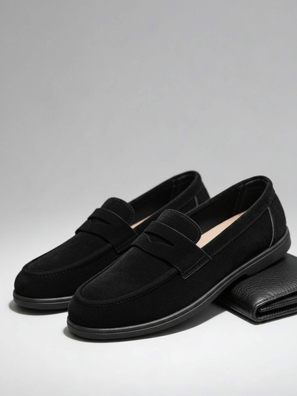 Men's Apron Toe Penny Loafers