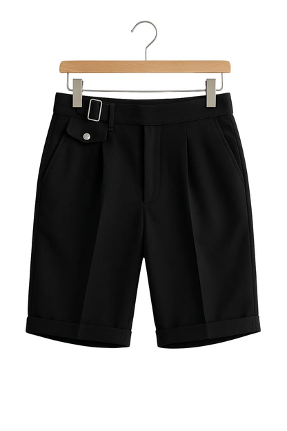 Men's Buckle Waist Shorts