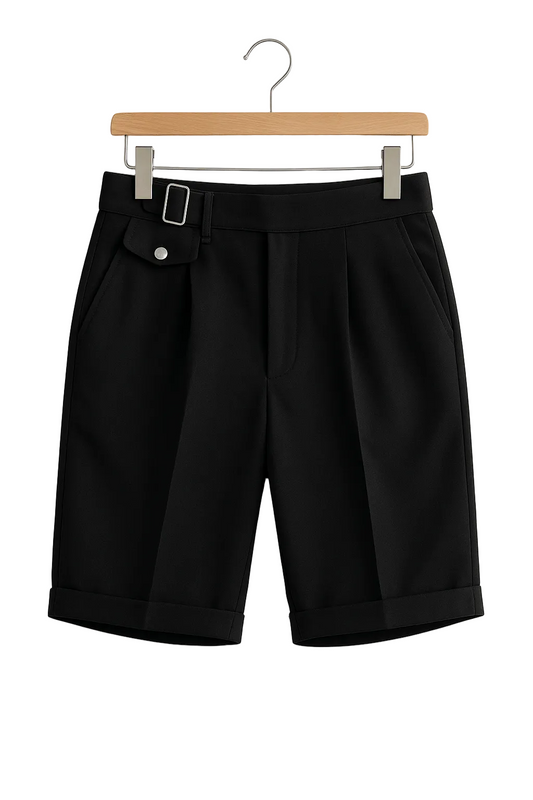 Men's Buckle Waist Shorts