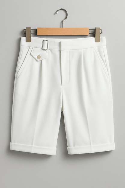Men's Buckle Waist Shorts