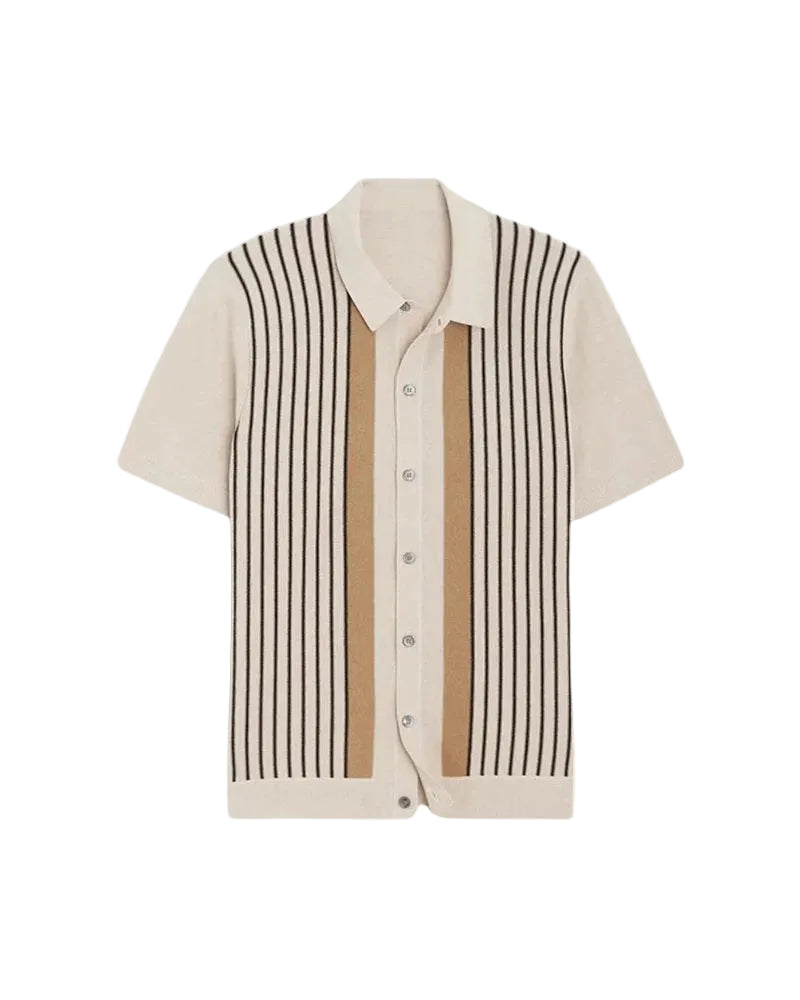 Men's Button Front Collar Shirt