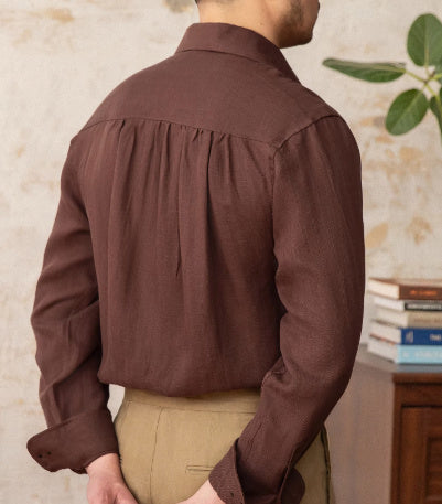 Men's Button Front Collar Shirt