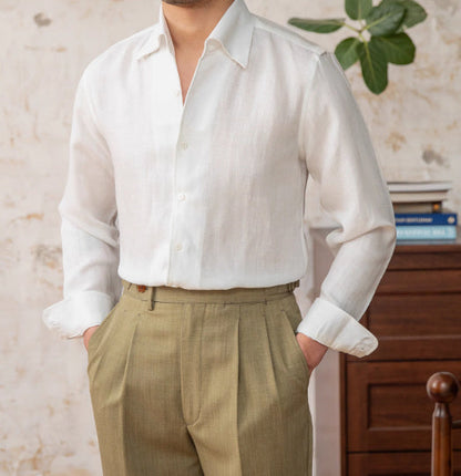 Men's Button Front Collar Shirt