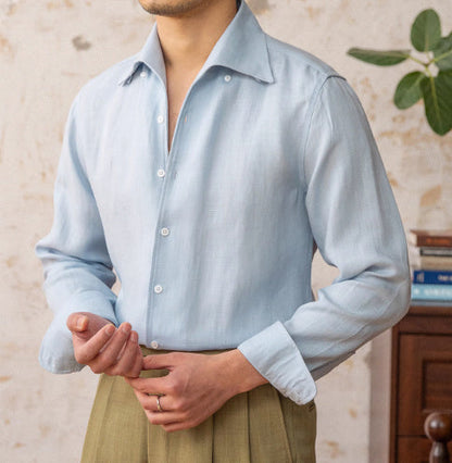 Men's Button Front Collar Shirt