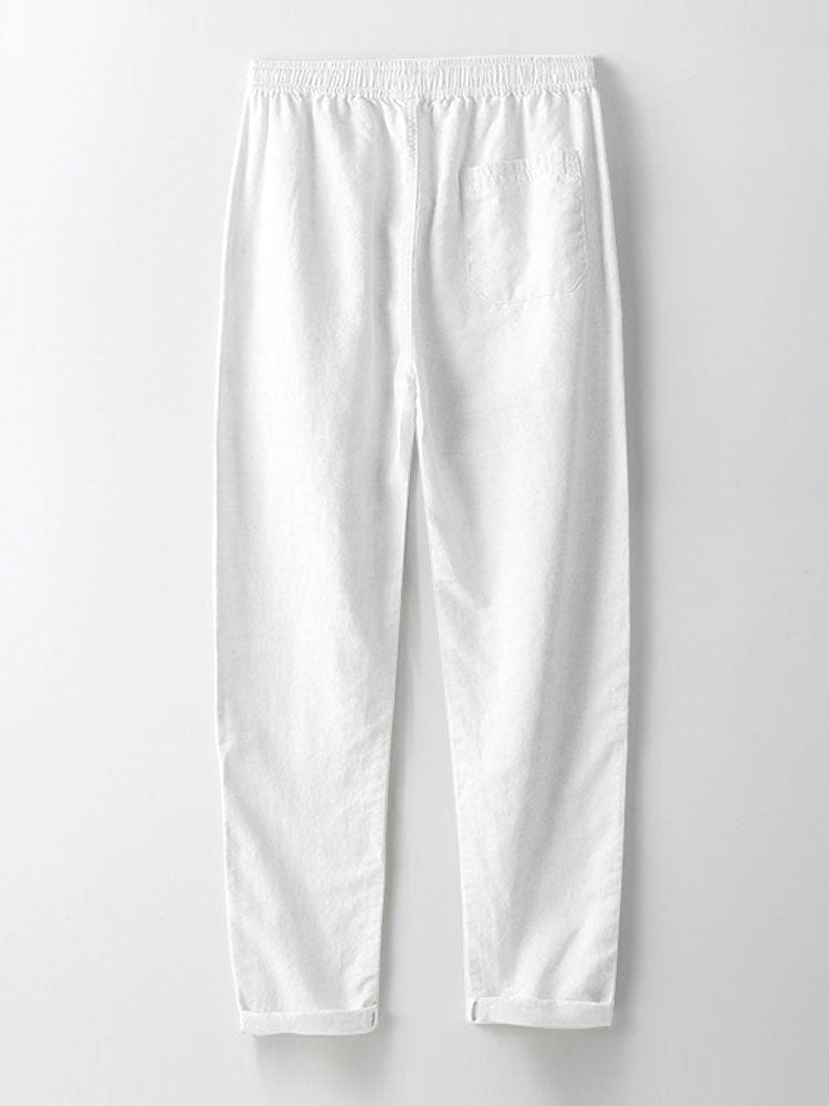 Men's Button Front Shirt and Trousers Set