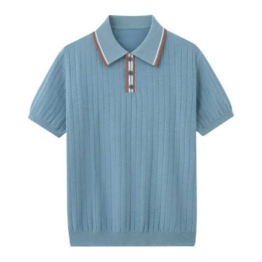 Men's Button Polo Shirt