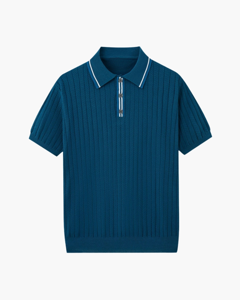 Men's Button Polo Shirt