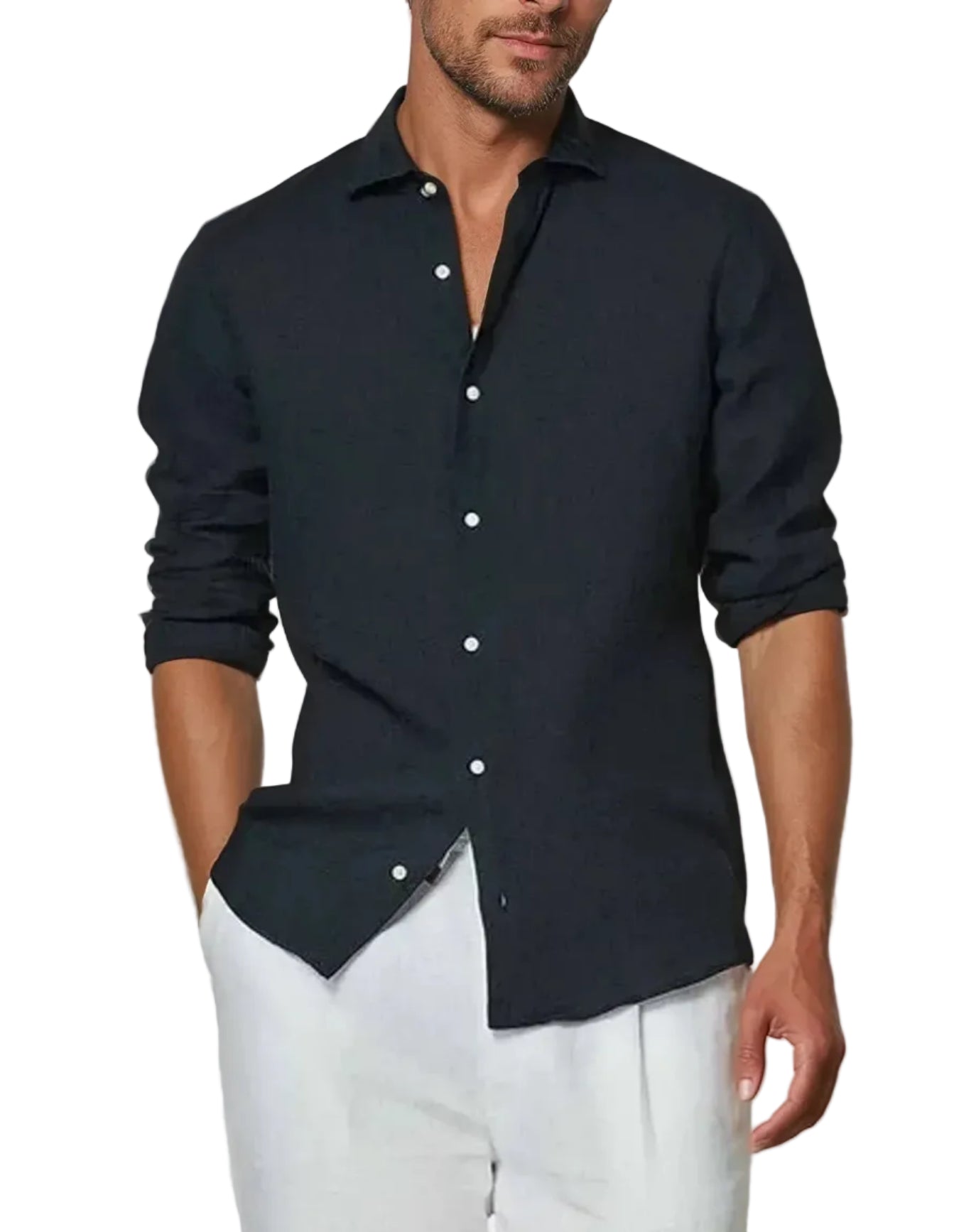 Men's Button Through Shirt