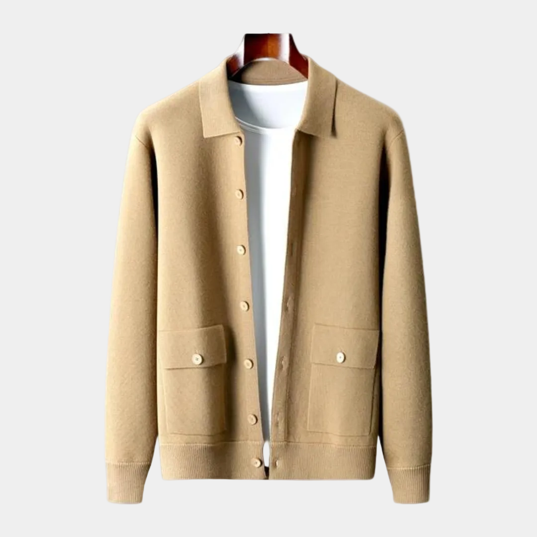Men's Button-Up Cardigan