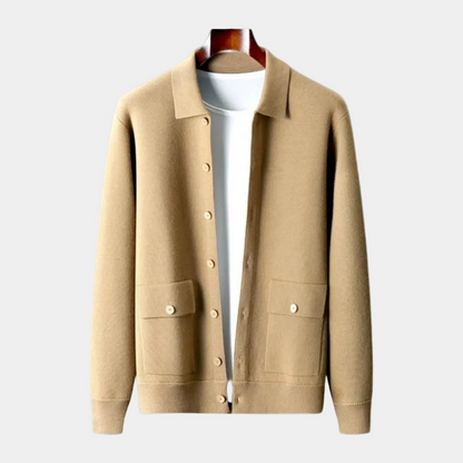 Men's Button-Up Cardigan