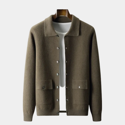 Men's Button-Up Cardigan