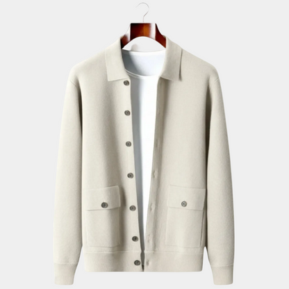 Men's Button-Up Cardigan