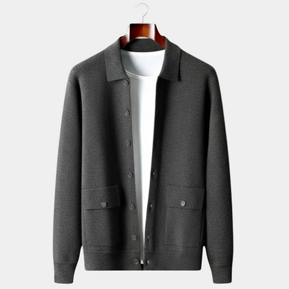 Men's Button-Up Cardigan