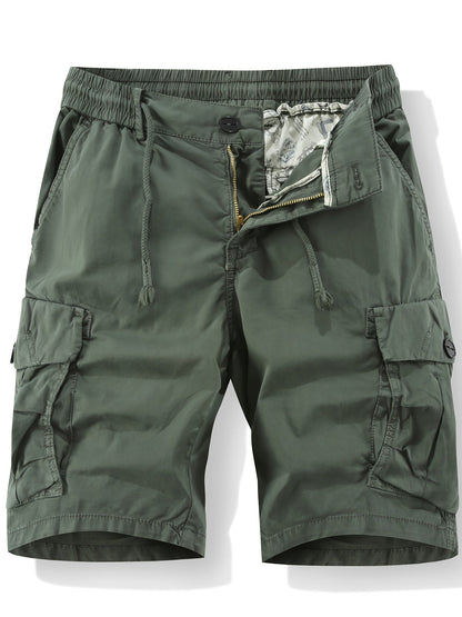 Men's Button-Up Cargo Shorts