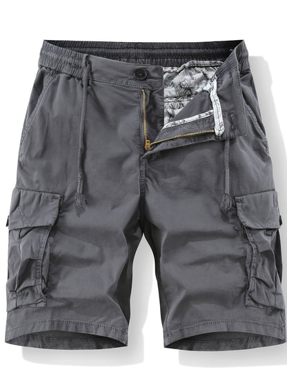 Men's Button-Up Cargo Shorts
