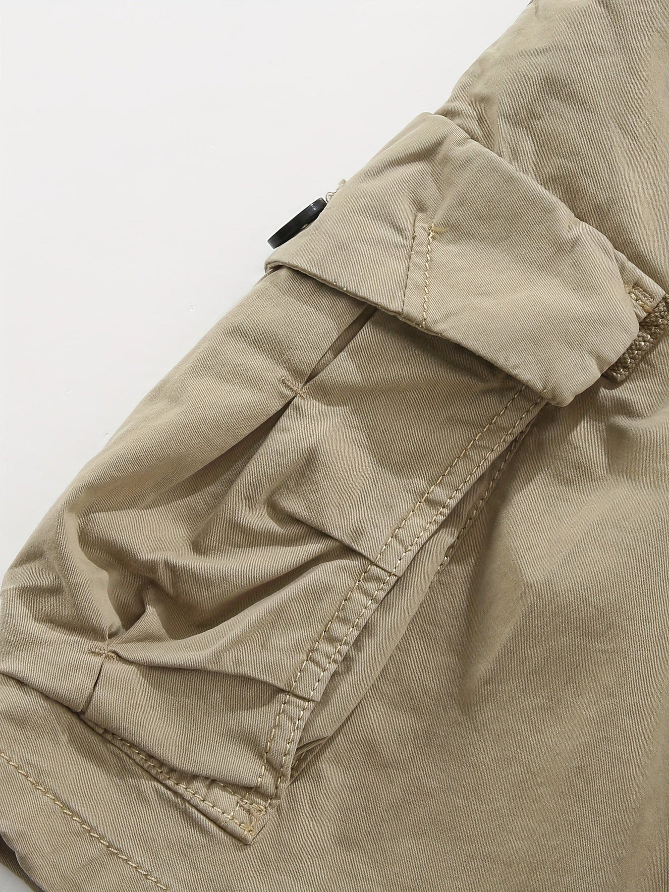 Men's Button-Up Cargo Shorts