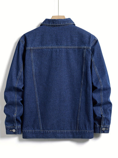 Men's Button-Up Casual Jacket